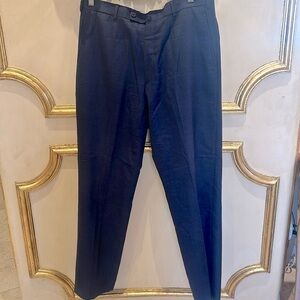 Men’s Isaia blue dress pants sz 50 inseam 31 perfect condition!